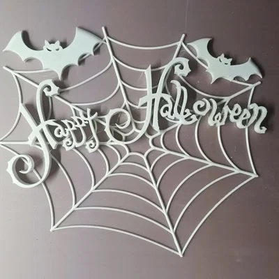 Trang trí Halloween: Mạng nhện HAPPY HALLOWEEN DECORATION