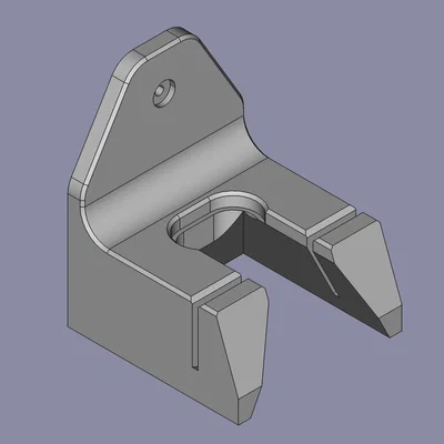 Giá treo xẻng nướng bánh Pizza (Pizza Peel Holder) in 3D