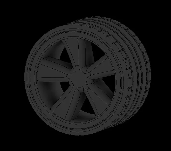 Bánh xe Lego tuỳ chỉnh 33 x 20mm (Custom Lego Wheels) - Image 1