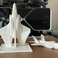 Mô hình máy bay chiến đấu F-35 kèm giá đỡ điện thoại in 3D - Thumbnail 2