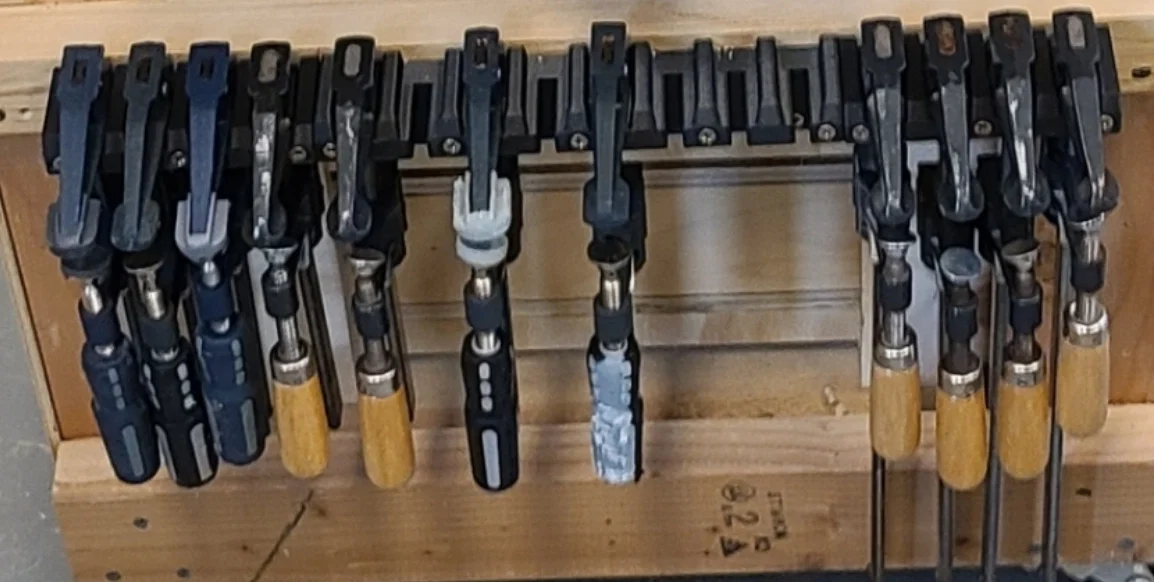 Giá treo/kệ kẹp chữ F kiểu Jorgensen (Jorgensen type F-clamp holder) - Image 1