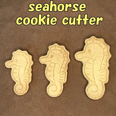 Khuôn cắt bánh quy hình cá ngựa xinh xắn (Seahorse Cookie Cutter)