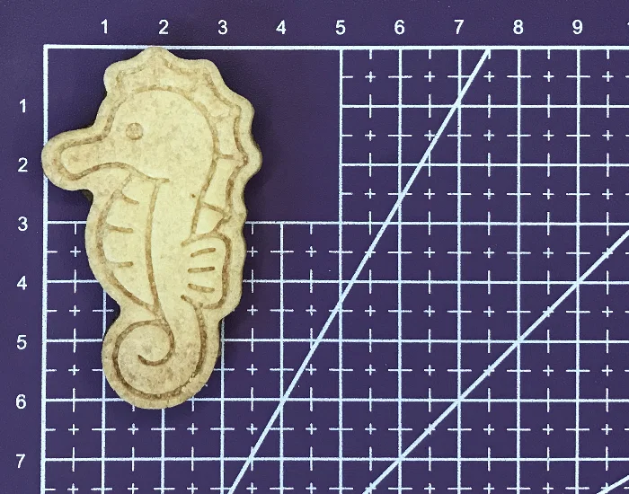 Khuôn cắt bánh quy hình cá ngựa xinh xắn (Seahorse Cookie Cutter) - Image 2