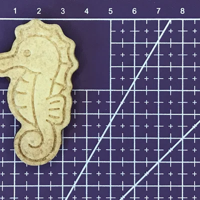 Khuôn cắt bánh quy hình cá ngựa xinh xắn (Seahorse Cookie Cutter)
