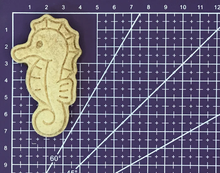 Khuôn cắt bánh quy hình cá ngựa xinh xắn (Seahorse Cookie Cutter) - Image 3