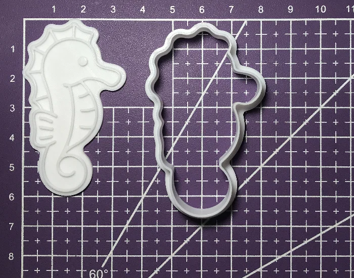 Khuôn cắt bánh quy hình cá ngựa xinh xắn (Seahorse Cookie Cutter) - Image 5