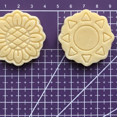 Bộ khuôn cắt bánh quy 3D hình mặt trời và hoa hướng dương đẹp mắt