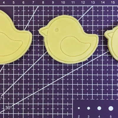 Khuôn cắt bánh quy hình chú gà con - Thiết kế in 3D xinh xắn