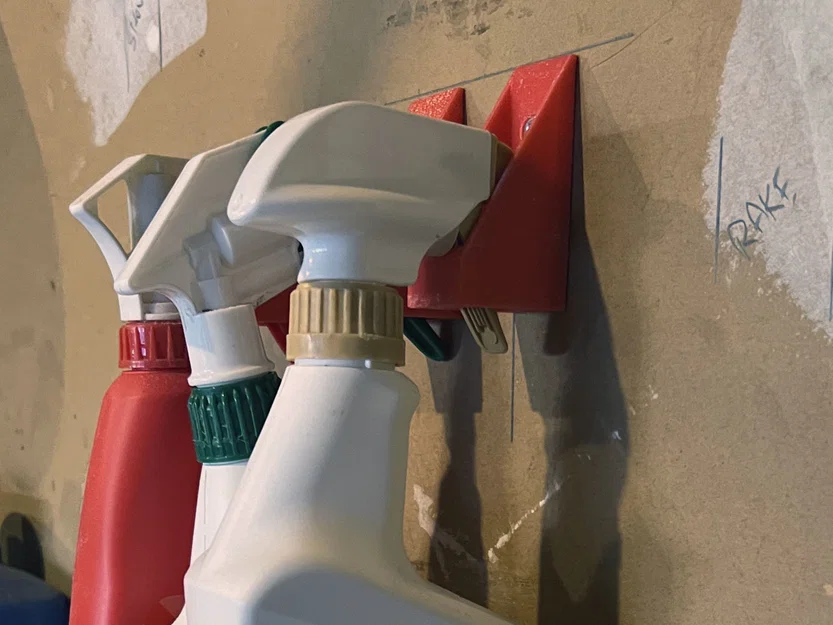 Móc treo bình xịt đa năng gắn tường cho không gian gọn gàng - Image 1