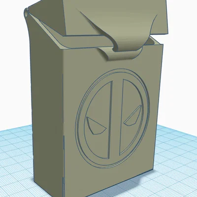 Hộp đựng thuốc lá in 3D phong cách Deadpool độc đáo