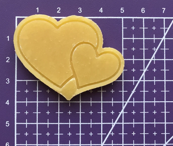 Khuôn cắt bánh quy hình trái tim đôi - Mẫu in 3D Valentine - Image 2
