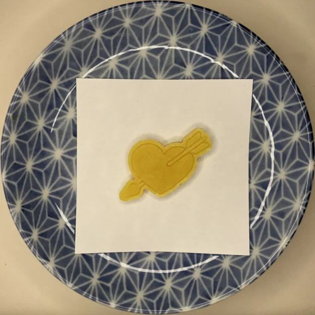 Khuôn cắt bánh quy hình trái tim mũi tên cho ngày Valentine - Image 4