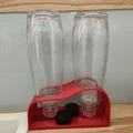 Đế dựng bình SodaStream / Giá đỡ cho bình thủy tinh 1L - Thumbnail 1