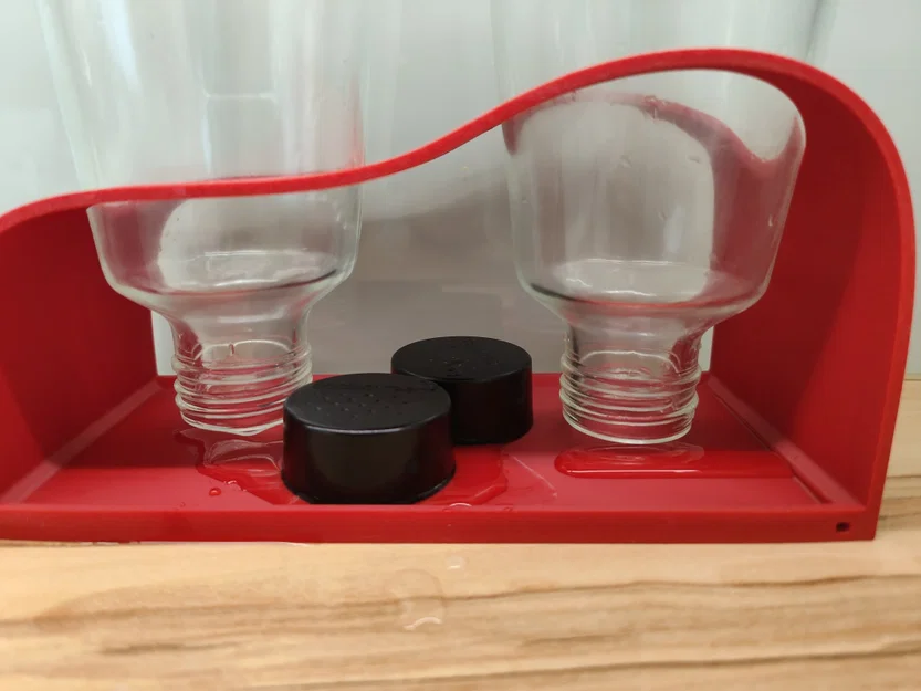 Đế dựng bình SodaStream / Giá đỡ cho bình thủy tinh 1L - Image 2