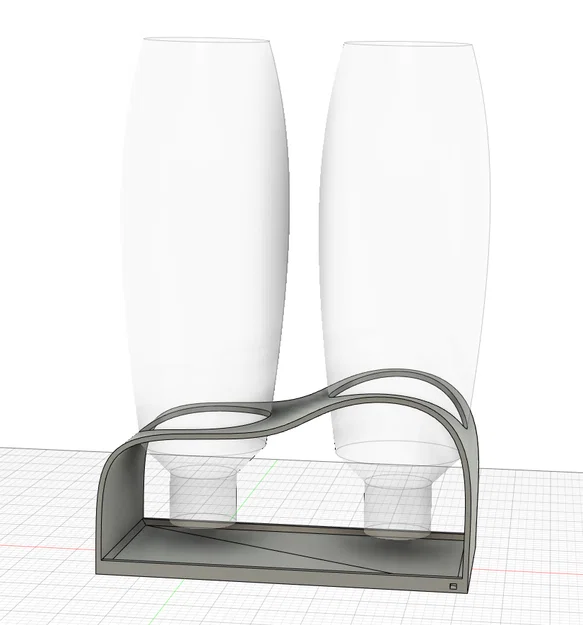 Đế dựng bình SodaStream / Giá đỡ cho bình thủy tinh 1L - Image 4