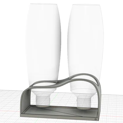 Đế dựng bình SodaStream / Giá đỡ cho bình thủy tinh 1L