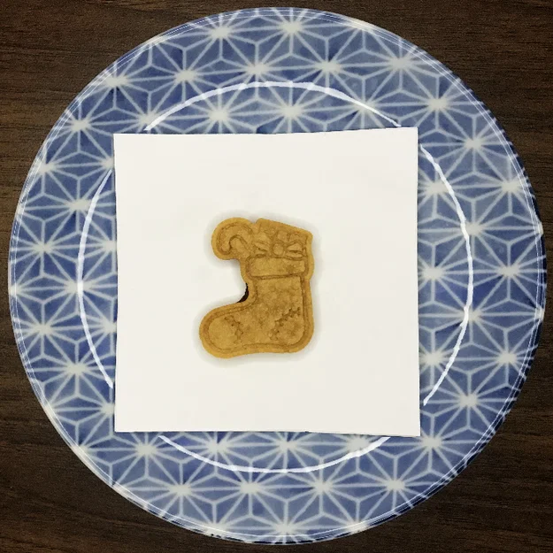 Khuôn cắt bánh quy hình tất Giáng sinh in 3D tiện lợi - Image 3