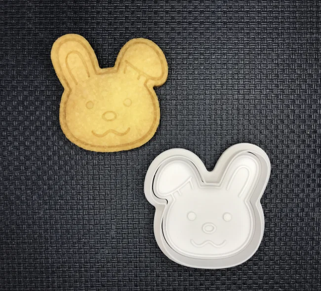 Khuôn cắt bánh quy hình thỏ dễ thương cho máy in 3D - Image 1
