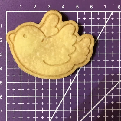 Khuôn cắt bánh quy hình chim (bird cookie cutter) in 3D