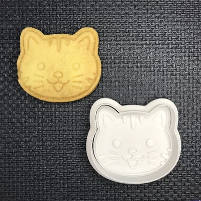 Khuôn cắt bánh quy hình mèo 3D đáng yêu cho gian bếp của bạn