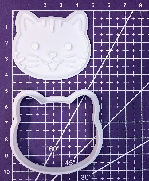Khuôn cắt bánh quy hình mèo 3D đáng yêu cho gian bếp của bạn - Image 3
