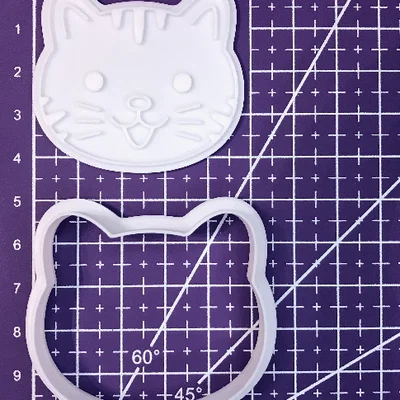 Khuôn cắt bánh quy hình mèo 3D đáng yêu cho gian bếp của bạn