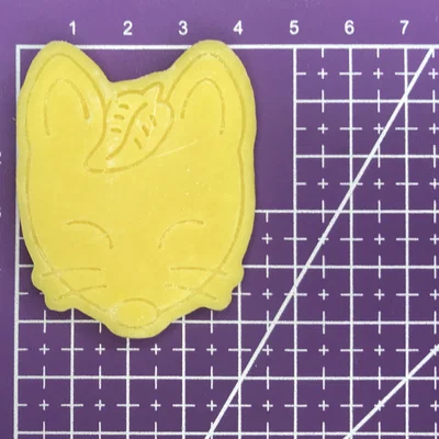 Khuôn cắt bánh quy hình chú cáo đáng yêu - Tối ưu cho in 3D