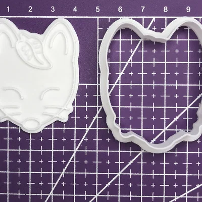 Khuôn cắt bánh quy hình chú cáo đáng yêu - Tối ưu cho in 3D