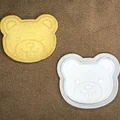 Khuôn cắt bánh quy hình chú gấu (bear cookie cutter) in 3D - Thumbnail 1