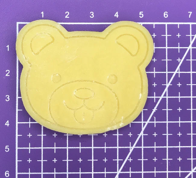 Khuôn cắt bánh quy hình chú gấu (bear cookie cutter) in 3D - Image 2