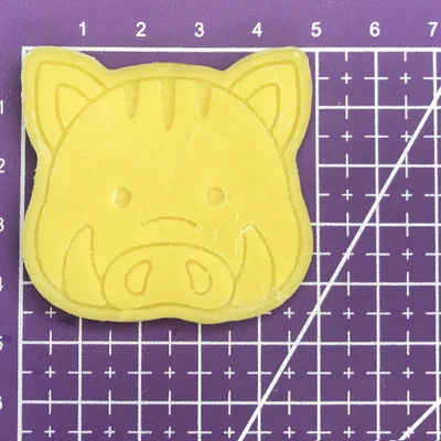 Khuôn cắt bánh quy hình lợn rừng độc đáo - In 3D dễ dàng