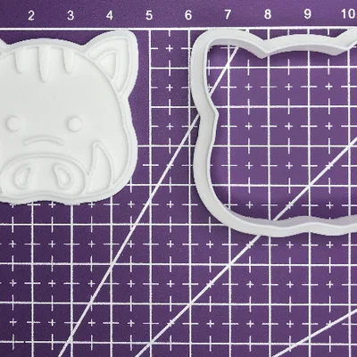 Khuôn cắt bánh quy hình lợn rừng độc đáo - In 3D dễ dàng