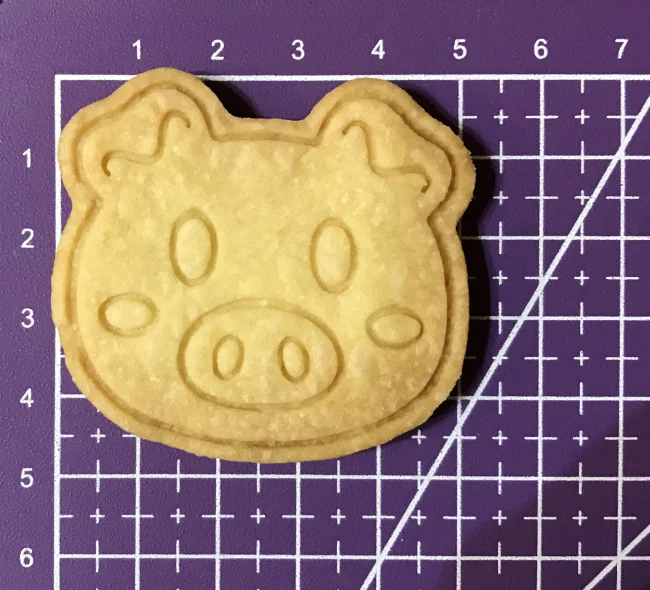 Khuôn cắt bánh quy hình chú heo đáng yêu - Phụ kiện in 3D cho nhà bếp - Image 3