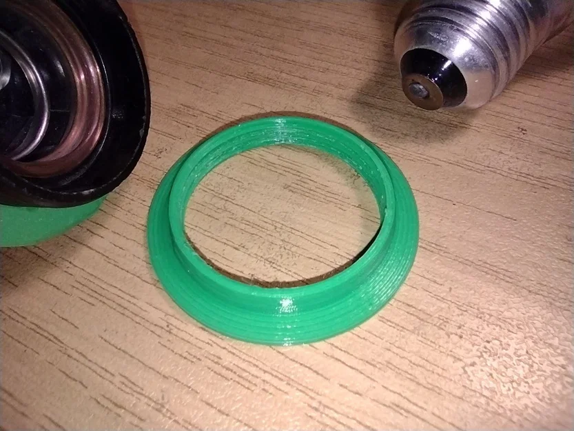 Vòng ren đui đèn dạng vặn: E27 + E14 (Threaded Socket Ring) - Image 2