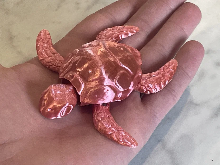Bé rùa con articulated (baby articulated turtle) dễ thương - Image 5