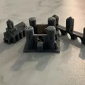 Bộ piece Catan chủ đề thời trung cổ (Medieval themed Catan pieces) - Thumbnail 1