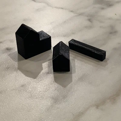 Bộ quân cờ Catan (Catan Pieces) in 3D - Giải pháp thay thế hoàn hảo