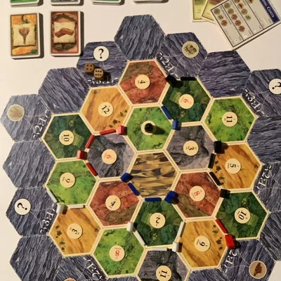 Bộ quân cờ Catan (Catan Pieces) in 3D - Giải pháp thay thế hoàn hảo