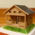 Cabin – Căn nhà nhỏ để trang trí (in 3D) - Thumbnail 1