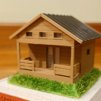 Cabin – Căn nhà nhỏ để trang trí (in 3D)