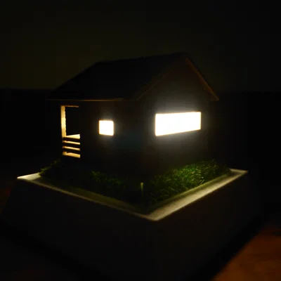 Cabin – Căn nhà nhỏ để trang trí (in 3D)