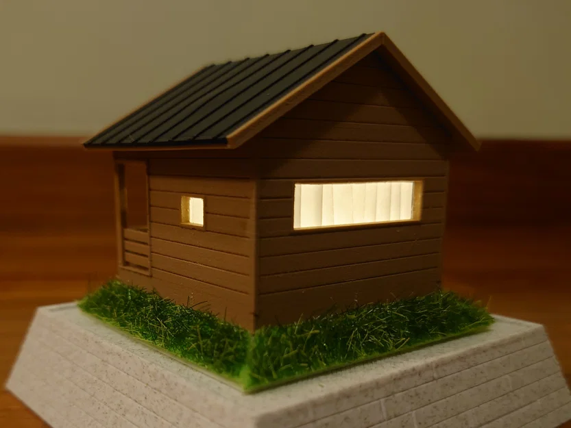 Cabin – Căn nhà nhỏ để trang trí (in 3D) - Image 6