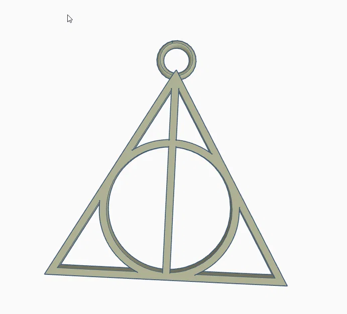 Harry Potter - Mặt Dây Chuyền Deathly Hallows - Image 2
