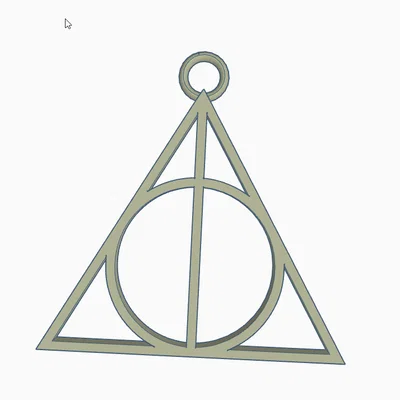 Harry Potter - Mặt Dây Chuyền Deathly Hallows