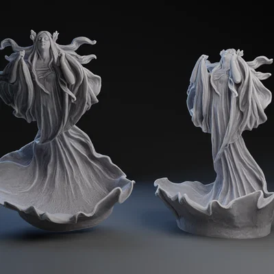 Mẫu in 3D Tô đựng kẹo Halloween nghệ thuật La Nit đẹp mắt