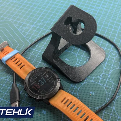 Đế sạc đồng hồ Garmin fenix 6X in 3D tiện lợi
