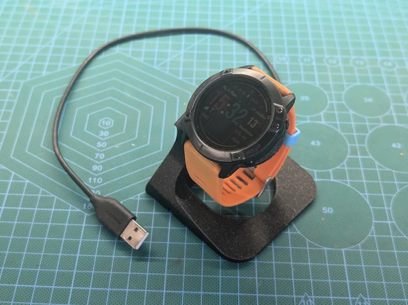 Đế sạc đồng hồ Garmin fenix 6X in 3D tiện lợi - Image 2
