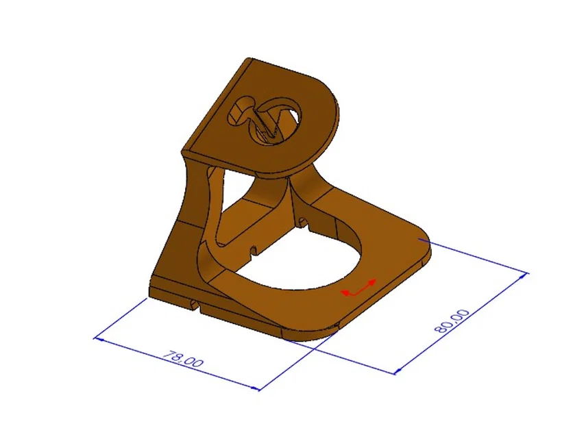 Đế sạc đồng hồ Garmin fenix 6X in 3D tiện lợi - Image 4