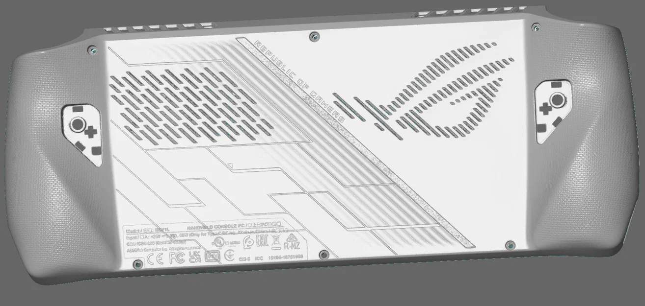 Thân máy Asus ROG Ally (Asus ROG Ally Body) - Image 4