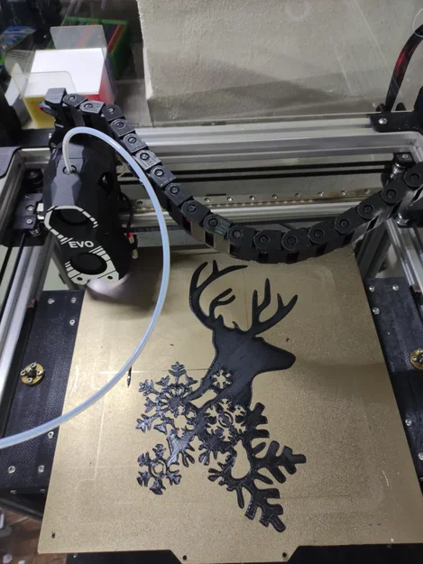 Trang trí Giáng Sinh 3 – Nai treo tường - Image 1